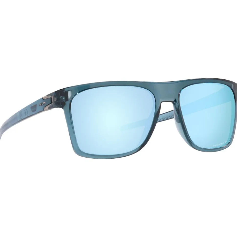 Lunettes de soleil Oakley Leffingwell Crystal Black Prizm Deep Water Polarized