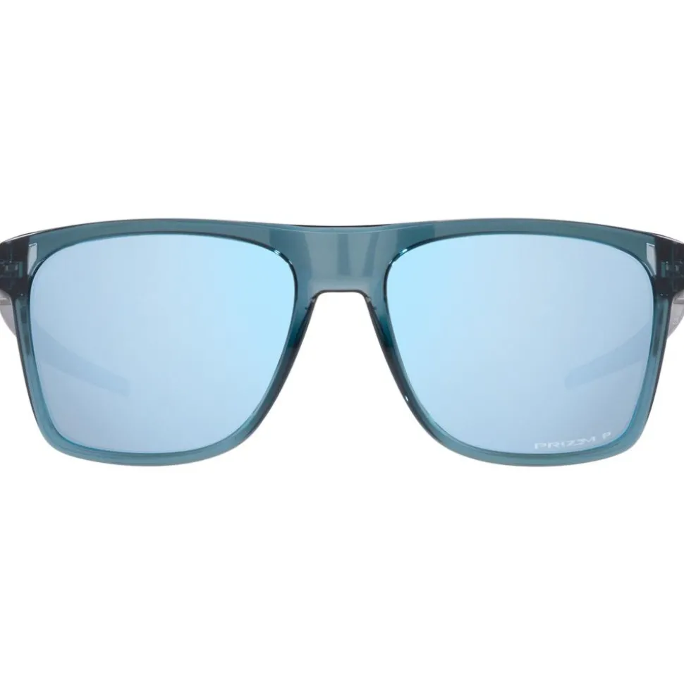 Lunettes de soleil Oakley Leffingwell Crystal Black Prizm Deep Water Polarized