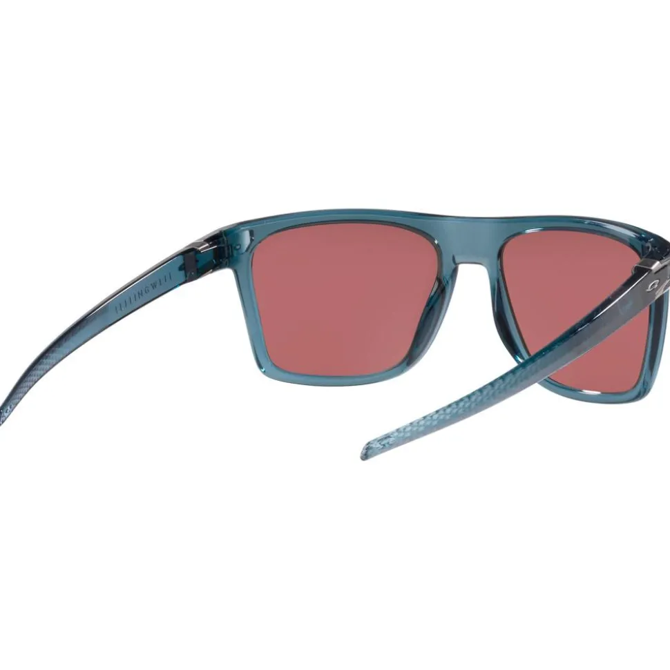 Lunettes de soleil Oakley Leffingwell Crystal Black Prizm Deep Water Polarized