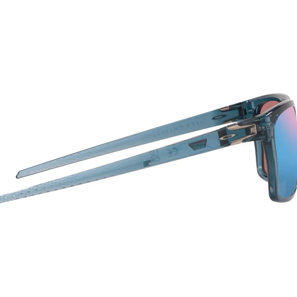 Lunettes de soleil Oakley Leffingwell Crystal Black Prizm Deep Water Polarized