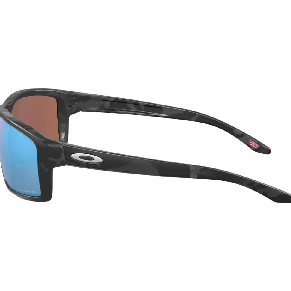 Lunettes de soleil Oakley Gibston Matte Black Camo Prizm Deep Water Polarized