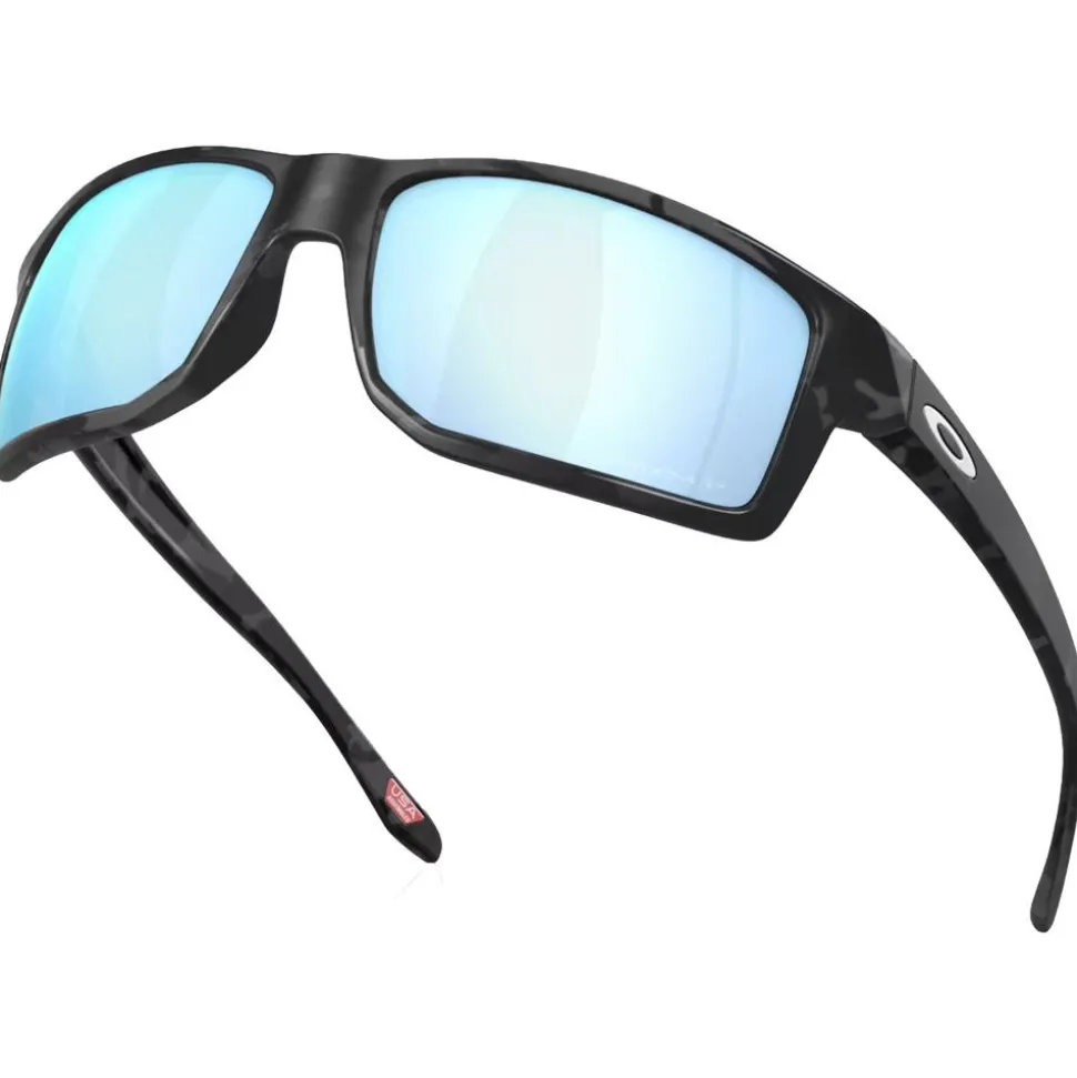 Lunettes de soleil Oakley Gibston Matte Black Camo Prizm Deep Water Polarized