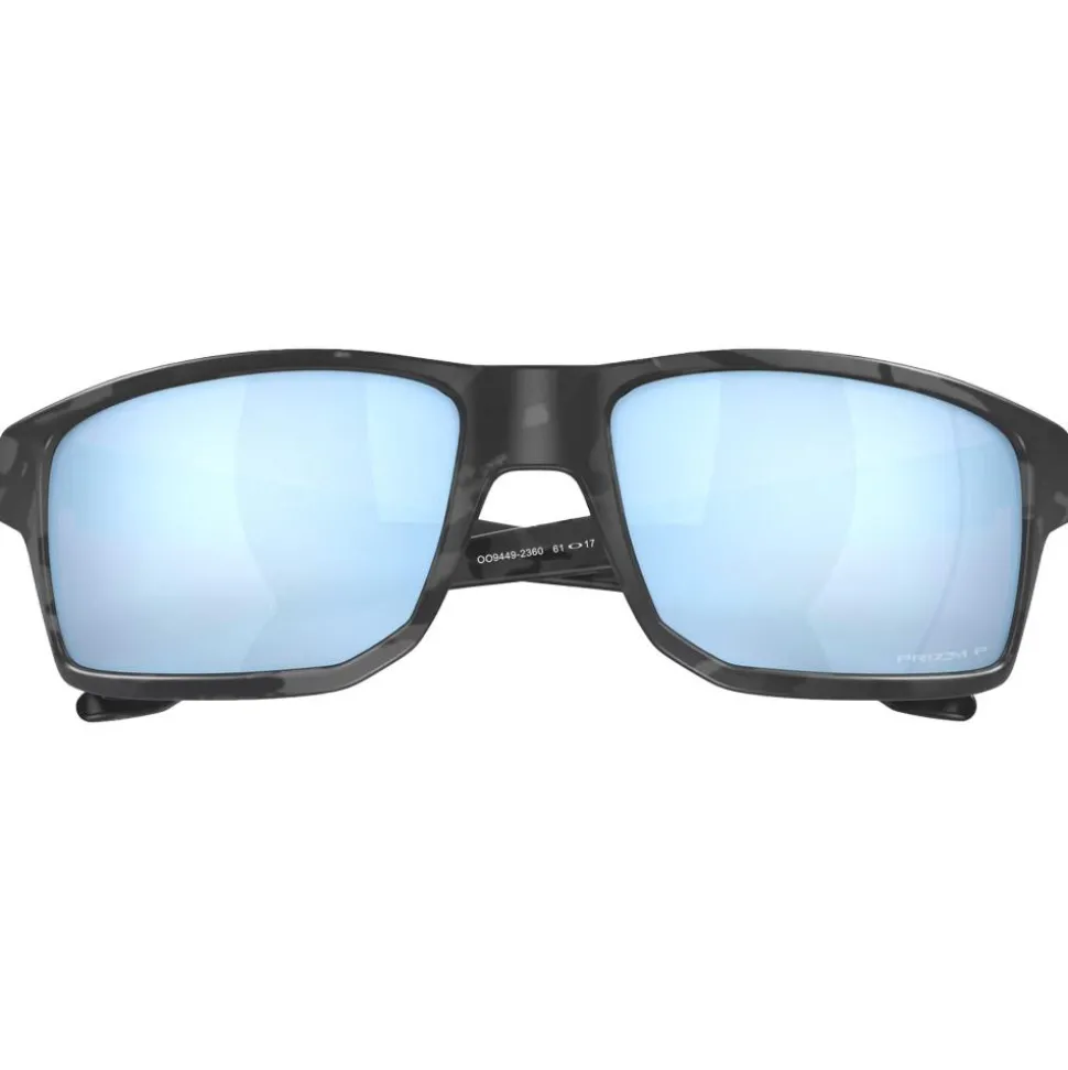 Lunettes de soleil Oakley Gibston Matte Black Camo Prizm Deep Water Polarized