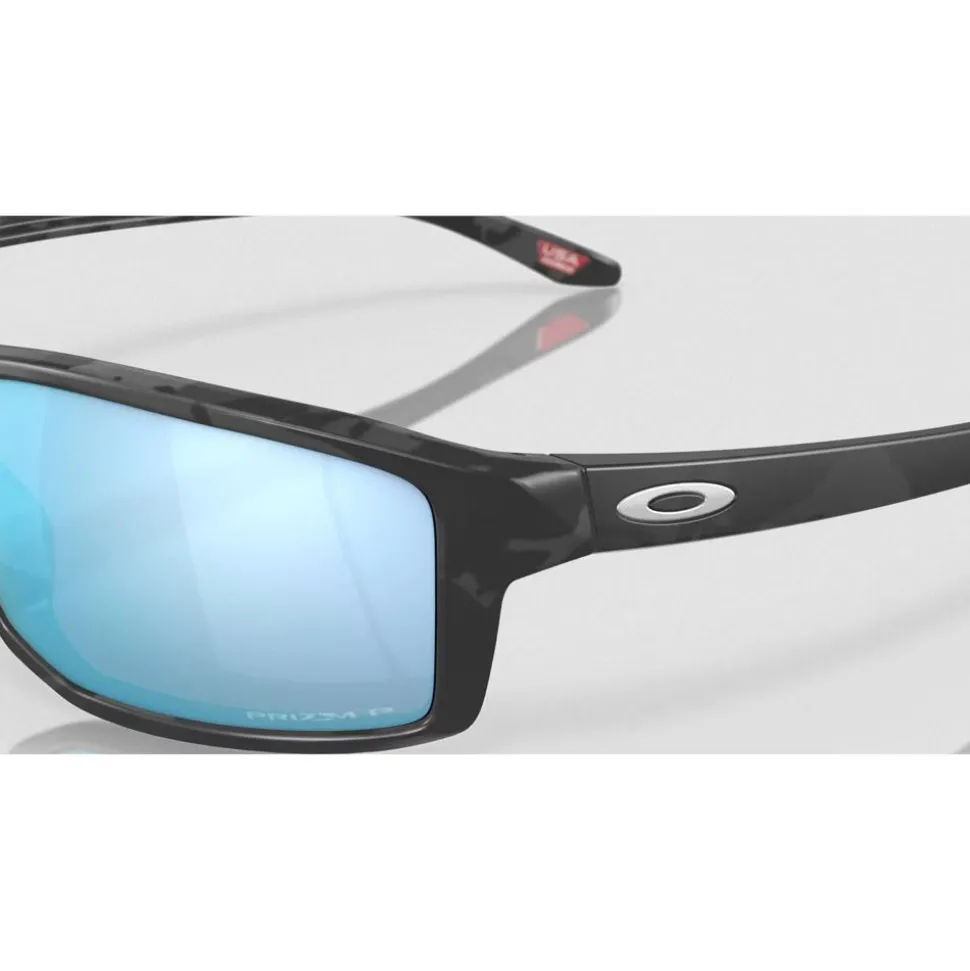 Lunettes de soleil Oakley Gibston Matte Black Camo Prizm Deep Water Polarized