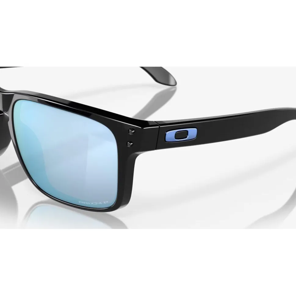 Lunettes de soleil Oakley Holbrook Polished Black Prizm Deep Water Polarized