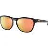 Lunettes de soleil Oakley Manorburn Polished Black Prizm Rose Gold