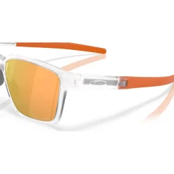 Lunettes de soleil Oakley Actuator Sq Matte Clear Prizm Rose Gold Polarized