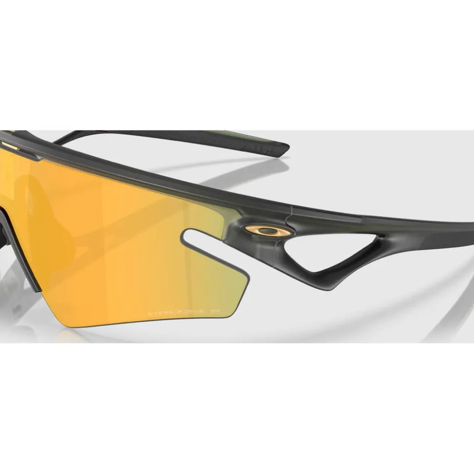 Lunettes de soleil Oakley Sphaera Slash Matte Olive Ink Prizm 24k Polarized