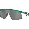 Lunettes de soleil Oakley Bxtr Metal Transparant Viridian Prizm Black