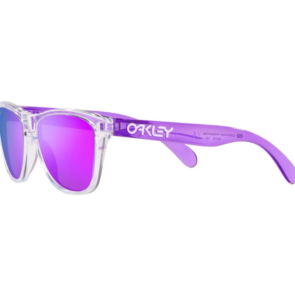 Lunettes de soleil Oakley Frogskins Xxs Clear Prizm Violet