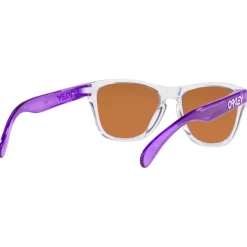 Lunettes de soleil Oakley Frogskins Xxs Clear Prizm Violet