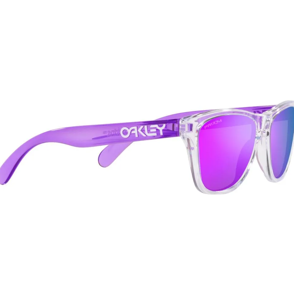 Lunettes de soleil Oakley Frogskins Xxs Clear Prizm Violet