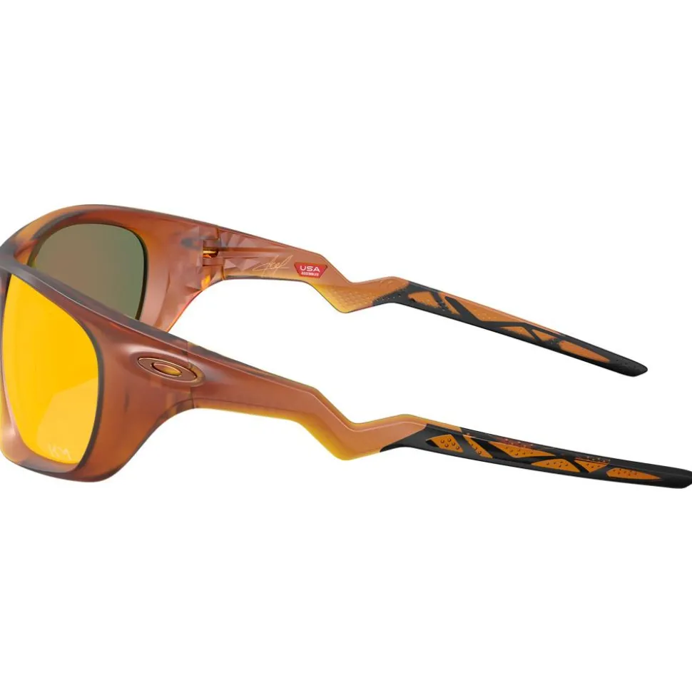 Lunettes de soleil Oakley Lateralis Kylian Mbappé Matte Dark Amber Prizm Ruby