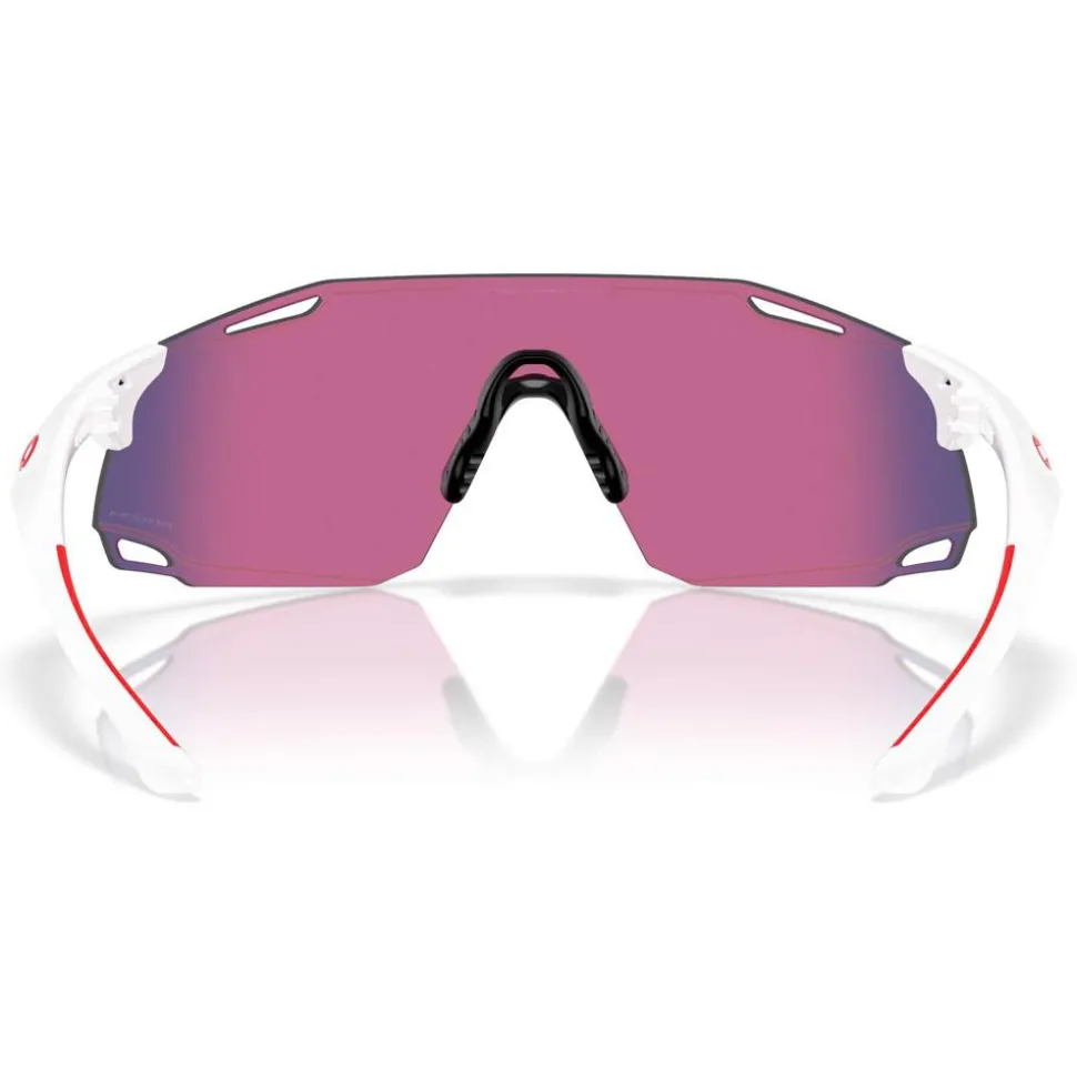 Lunettes de soleil Oakley Cybr Zero Polished White Prizm Road