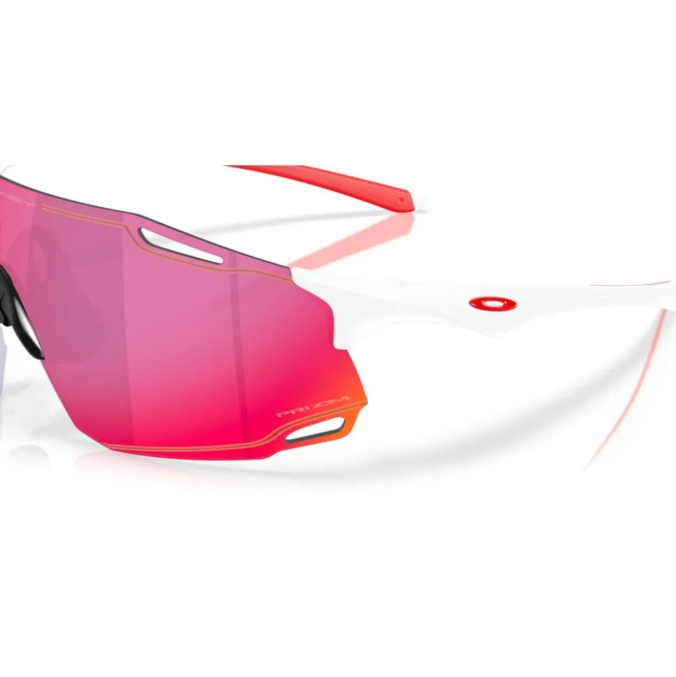 Lunettes de soleil Oakley Cybr Zero Polished White Prizm Road