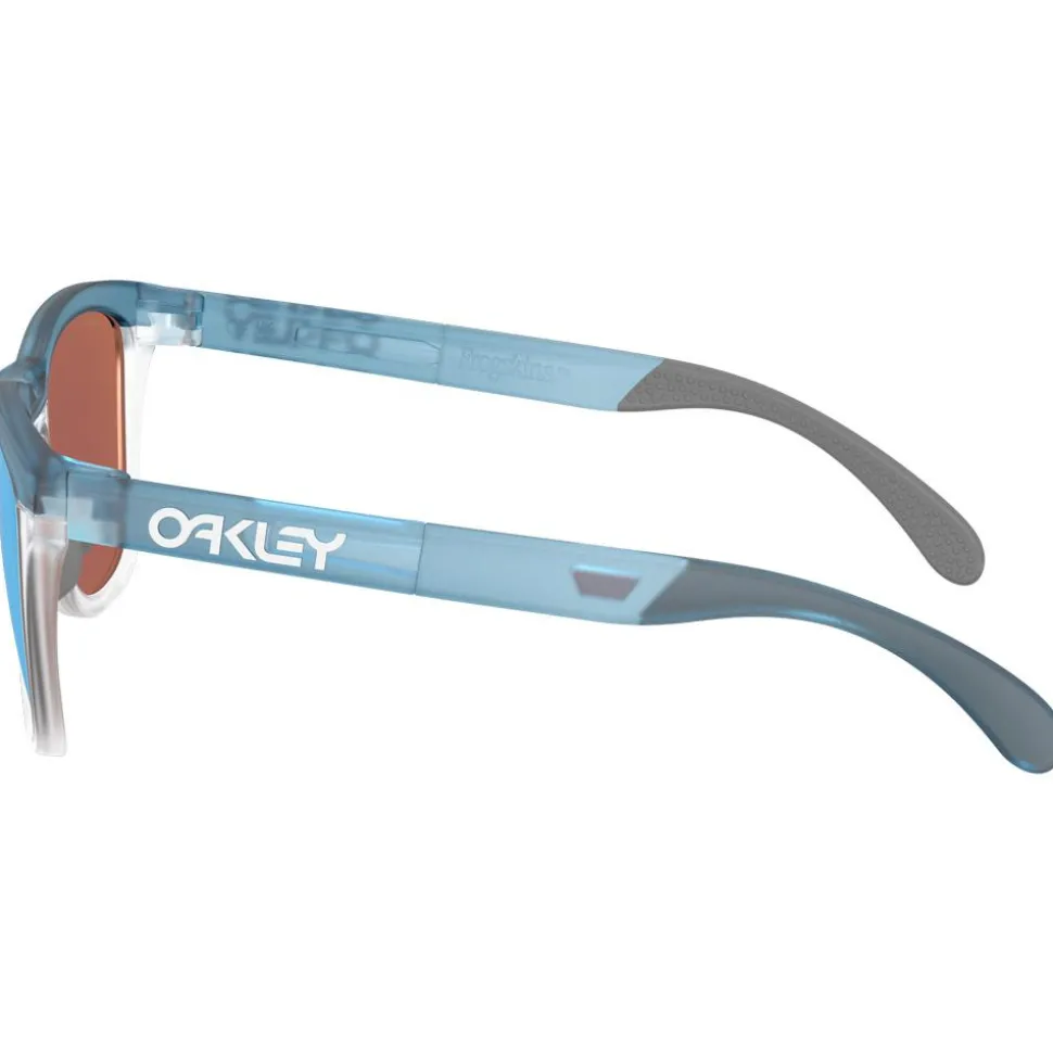 Lunettes de soleil Oakley Frogskins Range XL Trans Stonewash Prizm Deep Water Polarized