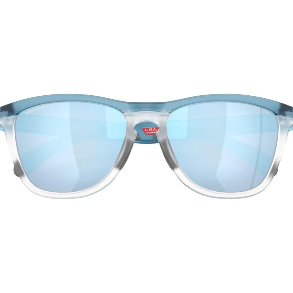 Lunettes de soleil Oakley Frogskins Range XL Trans Stonewash Prizm Deep Water Polarized