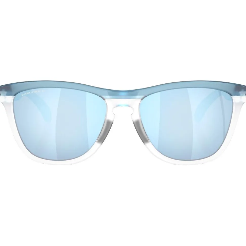 Lunettes de soleil Oakley Frogskins Range XL Trans Stonewash Prizm Deep Water Polarized