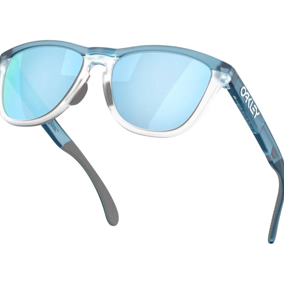 Lunettes de soleil Oakley Frogskins Range XL Trans Stonewash Prizm Deep Water Polarized