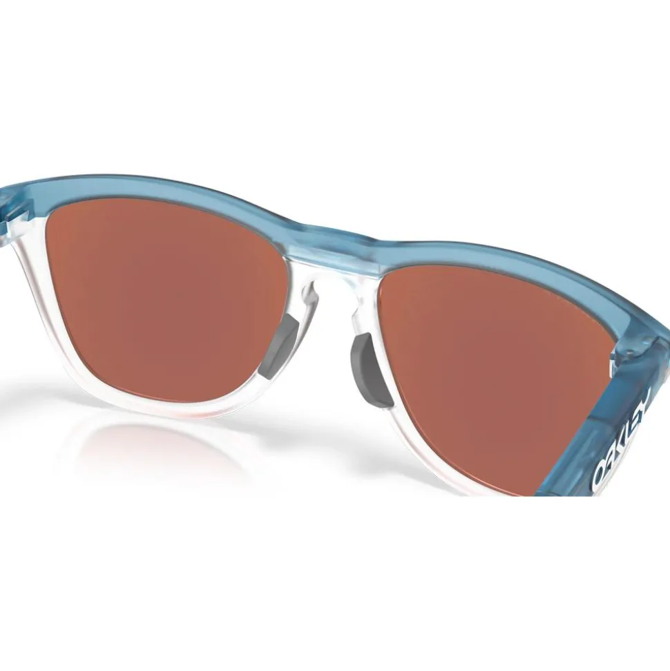 Lunettes de soleil Oakley Frogskins Range XL Trans Stonewash Prizm Deep Water Polarized