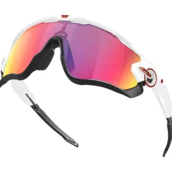 Lunettes de soleil Oakley Jawbreaker Polished White Prizm Road