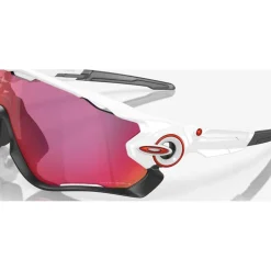 Lunettes de soleil Oakley Jawbreaker Polished White Prizm Road