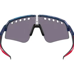 Lunettes de soleil Oakley Sutro Lite Sweep Troy Lee Design Blue Colorshift Prizm Grey