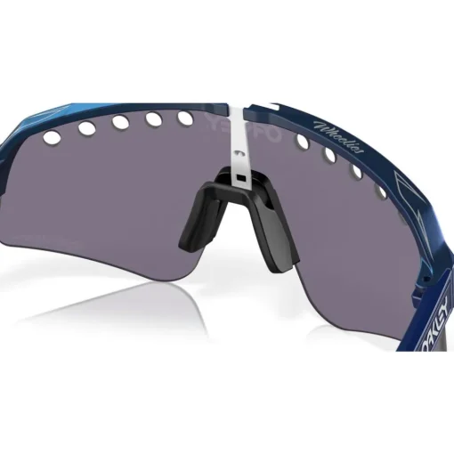 Lunettes de soleil Oakley Sutro Lite Sweep Troy Lee Design Blue Colorshift Prizm Grey