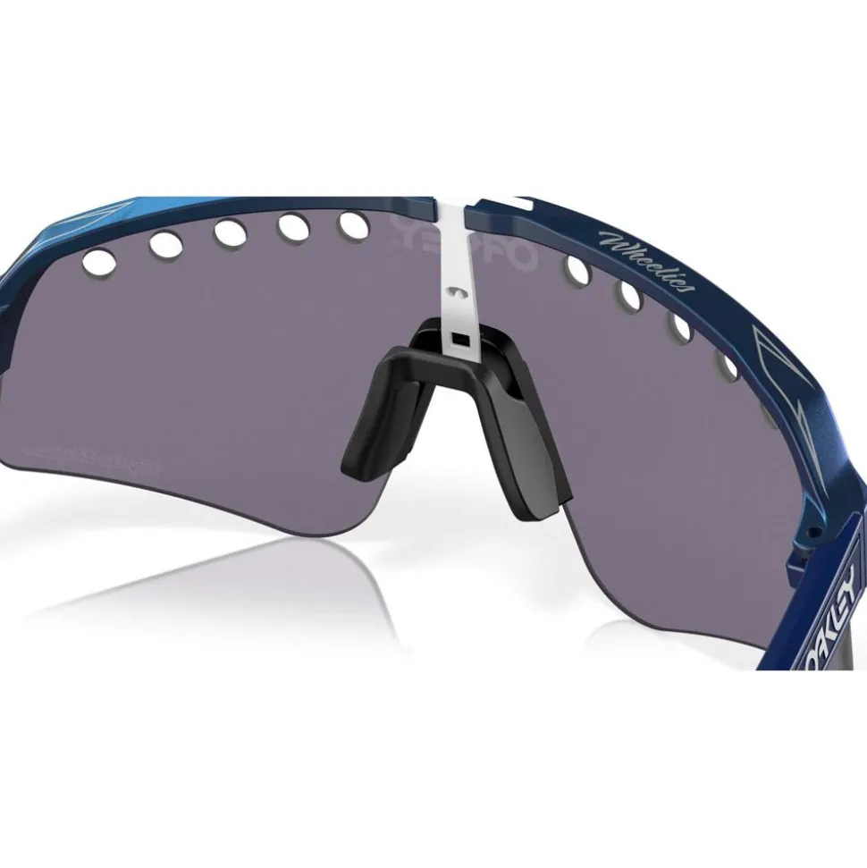 Lunettes de soleil Oakley Sutro Lite Sweep Troy Lee Design Blue Colorshift Prizm Grey