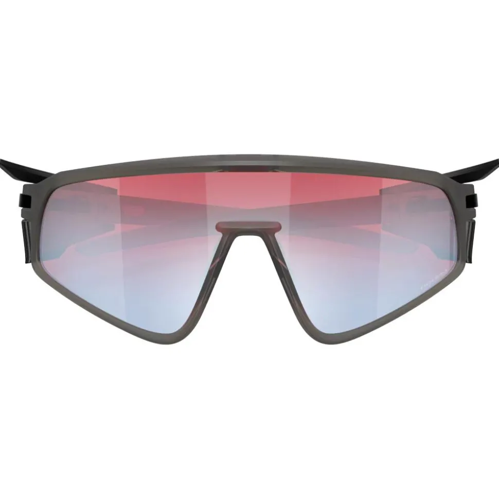 Lunettes de soleil Oakley Latch Panel Matte Grey Smoke Prizm Snow Sapphire