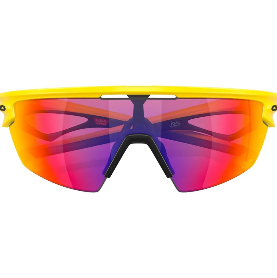 Lunettes de soleil Oakley Sphaera Tdf Matte Yellow Prizm Road