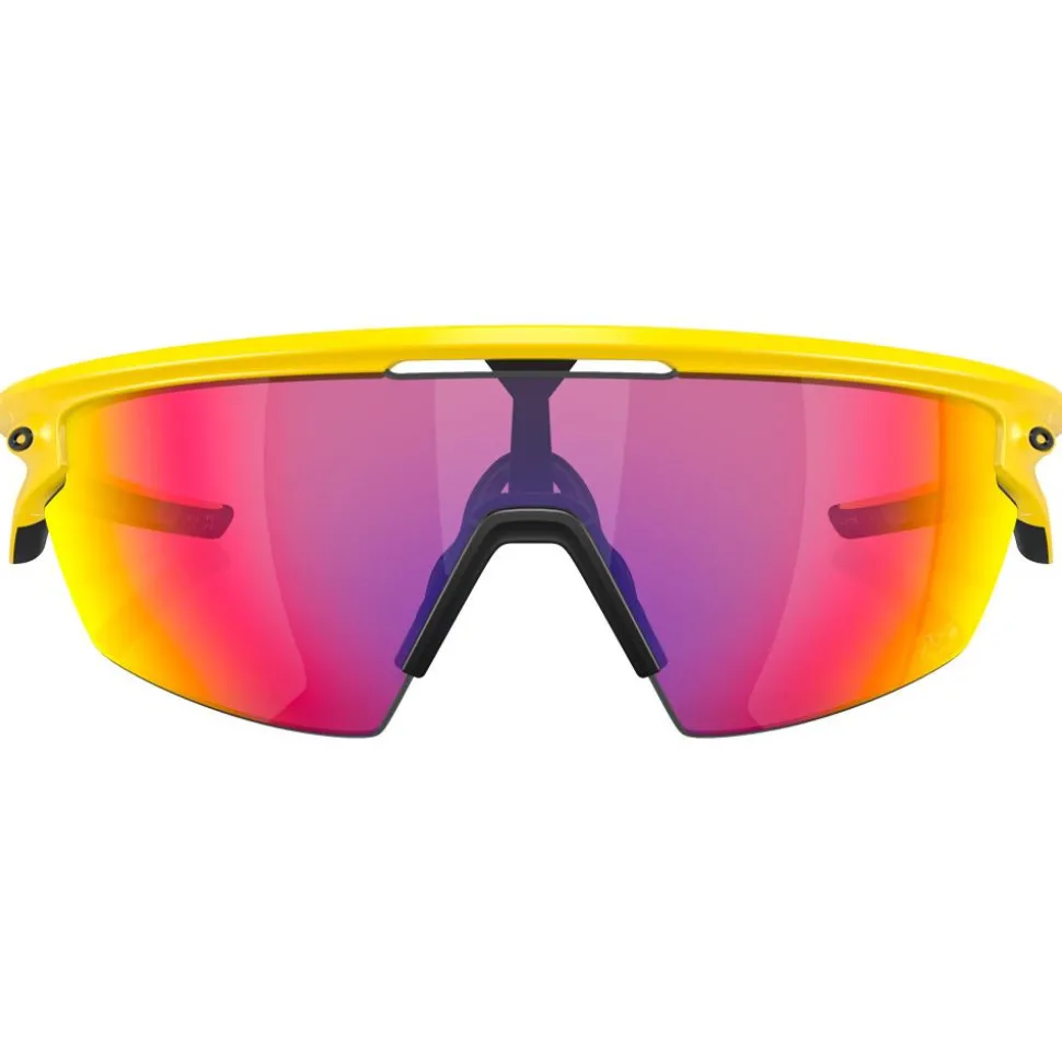 Lunettes de soleil Oakley Sphaera Tdf Matte Yellow Prizm Road