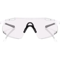Lunettes de soleil Oakley Cybr Dyno Matte White Clear To Black Iridium Photochromic