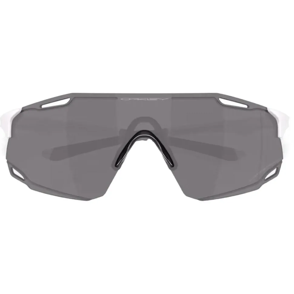 Lunettes de soleil Oakley Cybr Dyno Matte White Clear To Black Iridium Photochromic