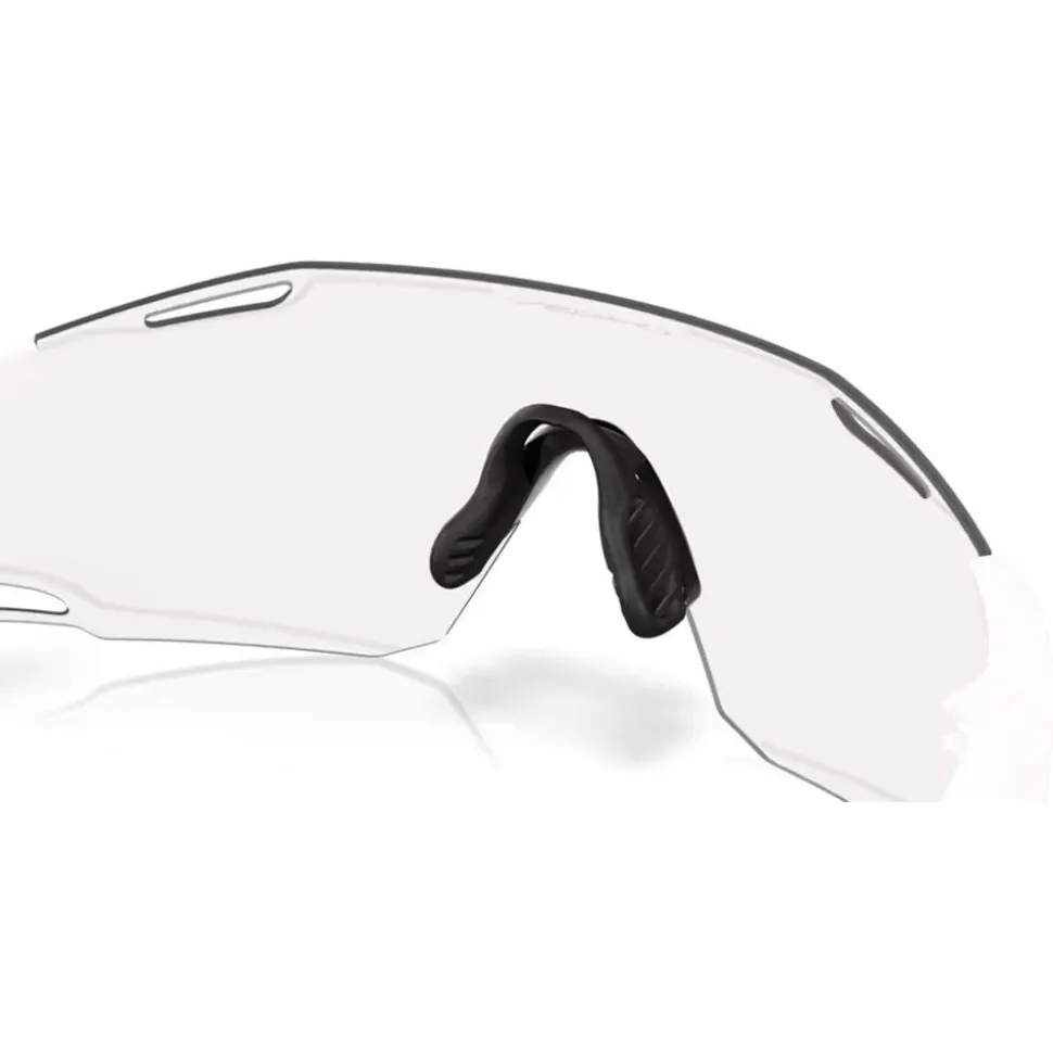 Lunettes de soleil Oakley Cybr Dyno Matte White Clear To Black Iridium Photochromic