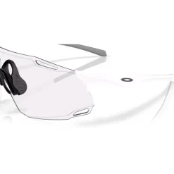 Lunettes de soleil Oakley Cybr Dyno Matte White Clear To Black Iridium Photochromic