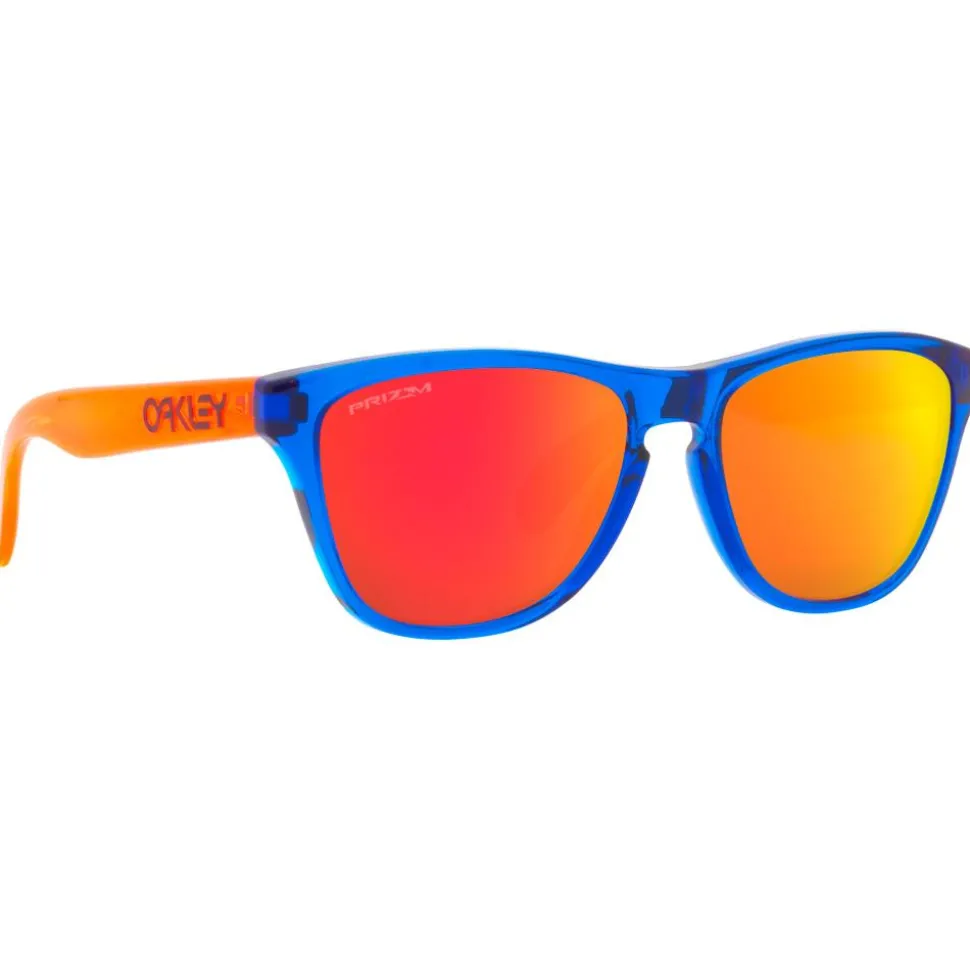 Lunettes de soleil Oakley Frogskins Xxs Crystal Blue Prizm Ruby