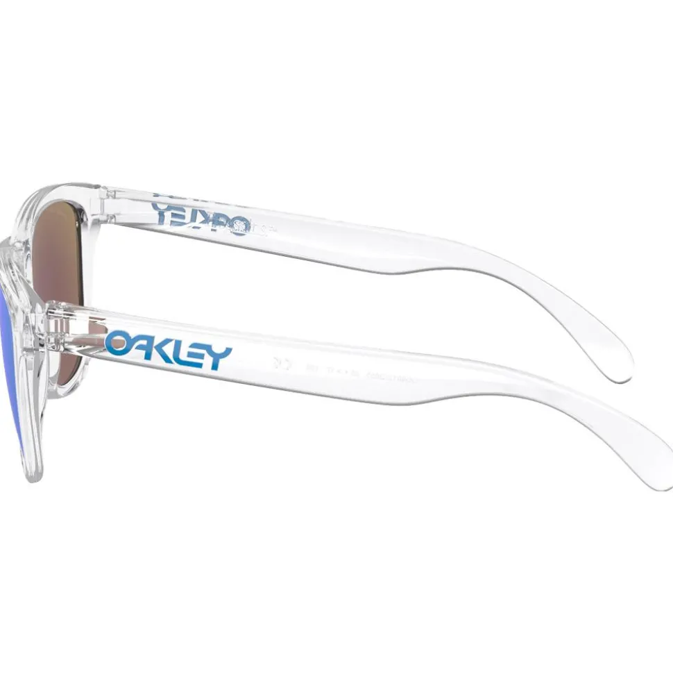 Lunettes de soleil Oakley Frogskins Crystal Clear Prizm Sapphire Iridium