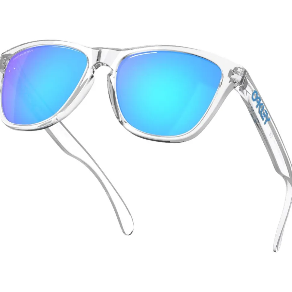 Lunettes de soleil Oakley Frogskins Crystal Clear Prizm Sapphire Iridium