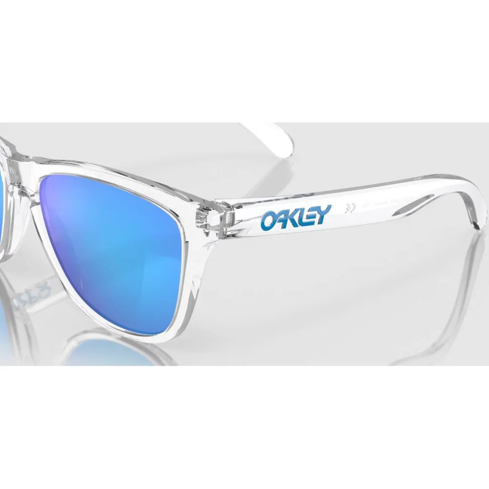 Lunettes de soleil Oakley Frogskins Crystal Clear Prizm Sapphire Iridium