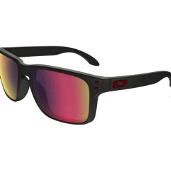 Lunettes de soleil Oakley Holbrook Matte Black Positive Red Iridium