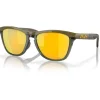 Lunettes de soleil Oakley Frogskins Range Dark Brush Prizm 24k Polarized