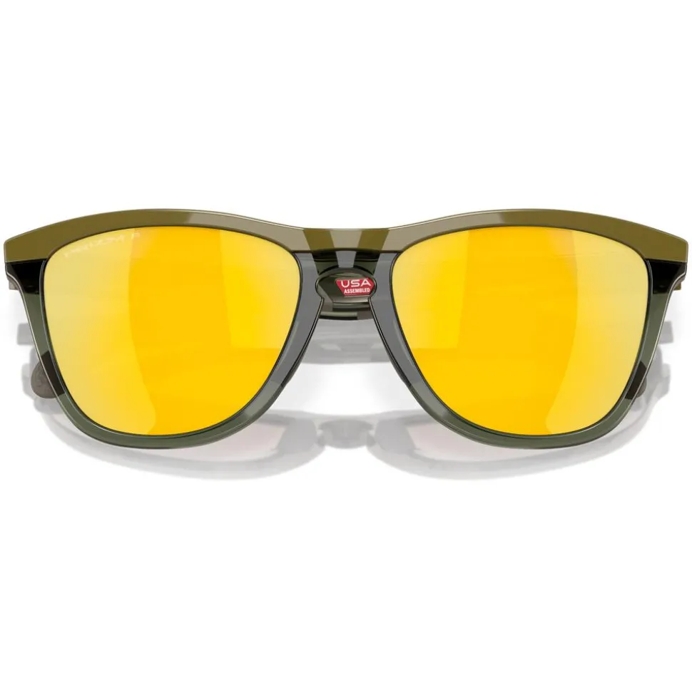 Lunettes de soleil Oakley Frogskins Range Dark Brush Prizm 24k Polarized