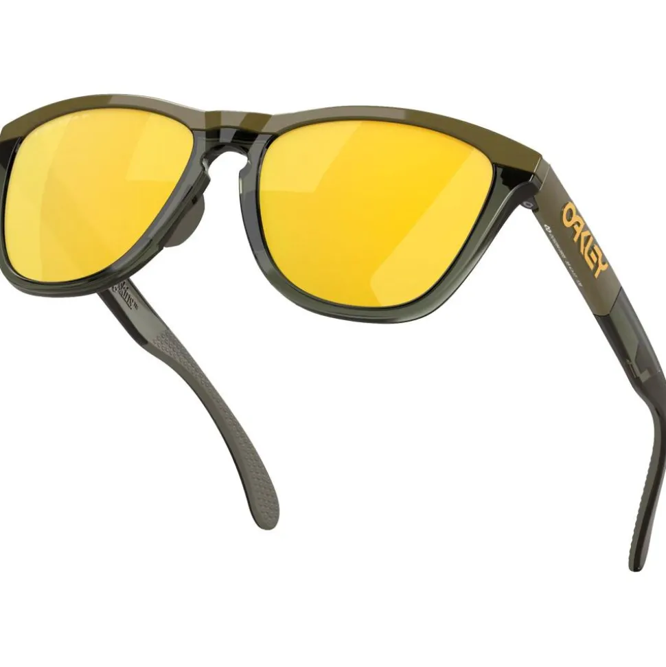 Lunettes de soleil Oakley Frogskins Range Dark Brush Prizm 24k Polarized