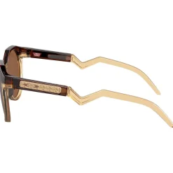 Lunettes de soleil Oakley HSTN Kylian Mbappé Signature Series Sark Amber Light Curry Prizm Tungsten