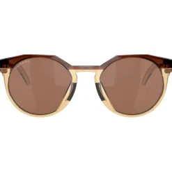 Lunettes de soleil Oakley HSTN Kylian Mbappé Signature Series Sark Amber Light Curry Prizm Tungsten