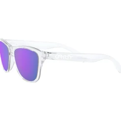 Lunettes de soleil Oakley Frogskins Xs Polished Clear Prizm Violet