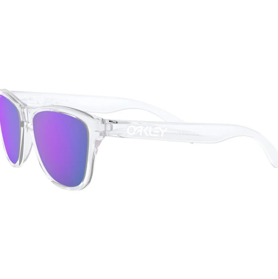 Lunettes de soleil Oakley Frogskins Xs Polished Clear Prizm Violet