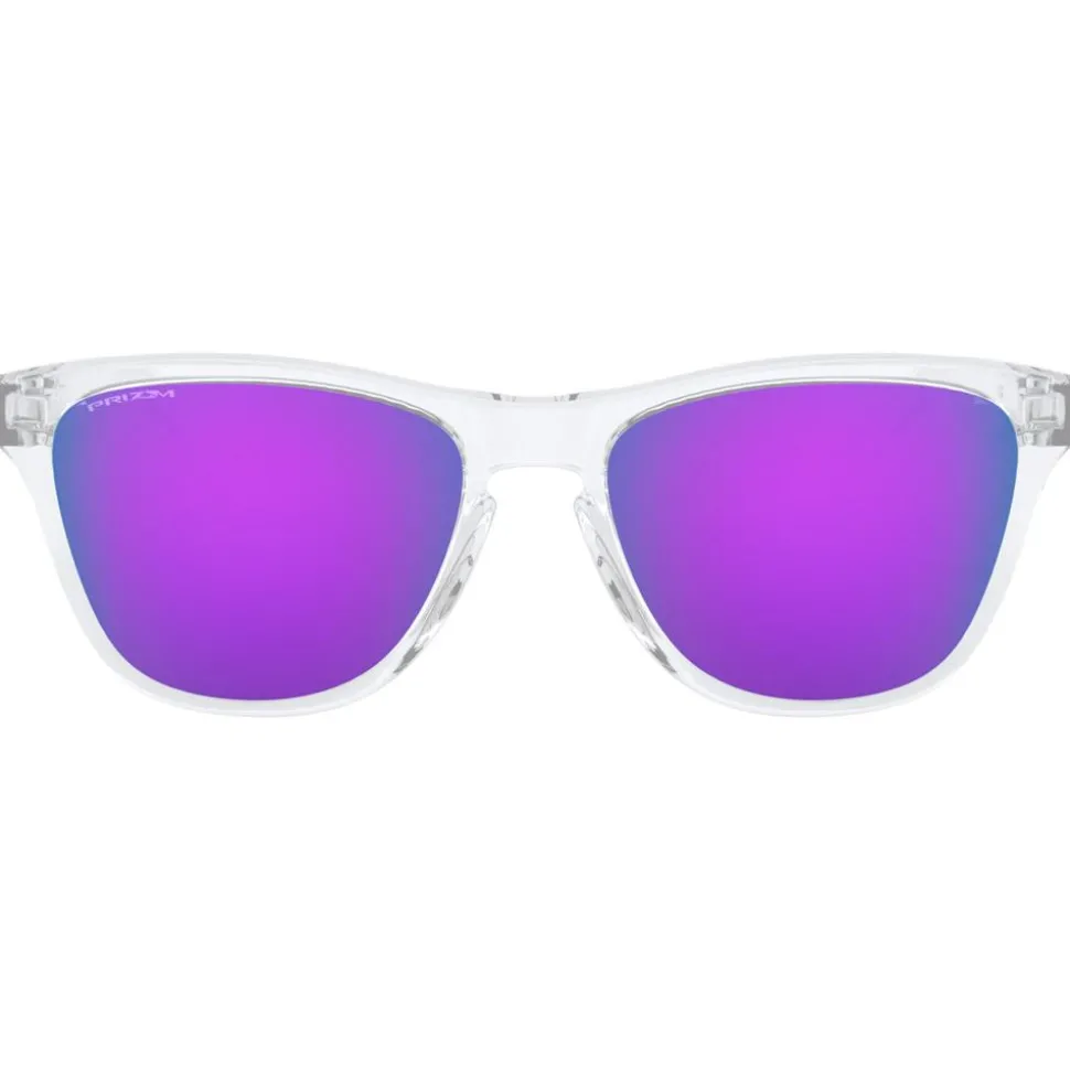 Lunettes de soleil Oakley Frogskins Xs Polished Clear Prizm Violet
