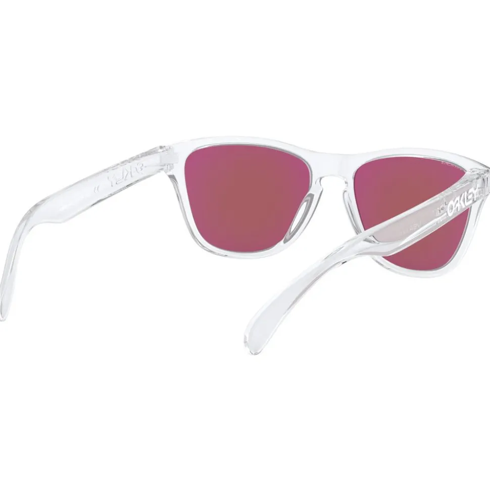 Lunettes de soleil Oakley Frogskins Xs Polished Clear Prizm Violet